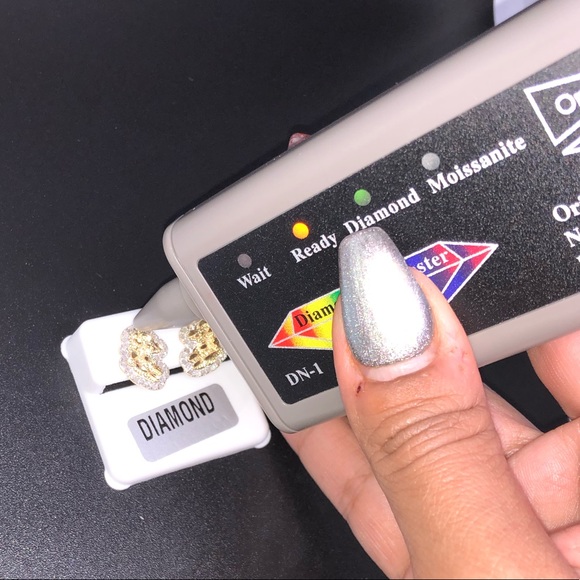 Real Diamond earrings custom made best gift sale! - Picture 3 of 7